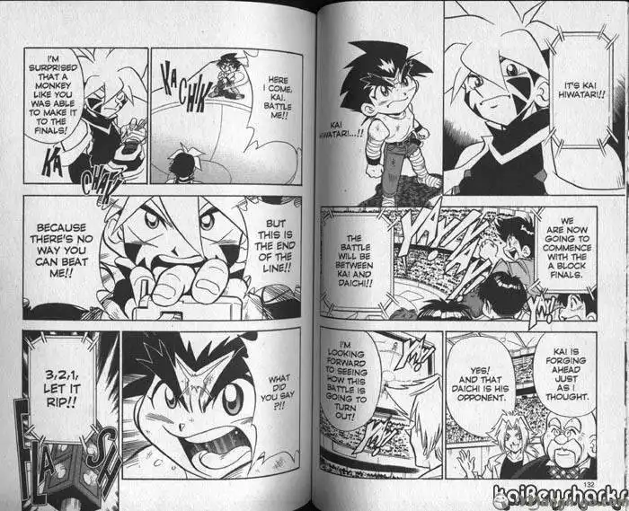 Bakuden Shoot Beyblade Chapter 10.4 3